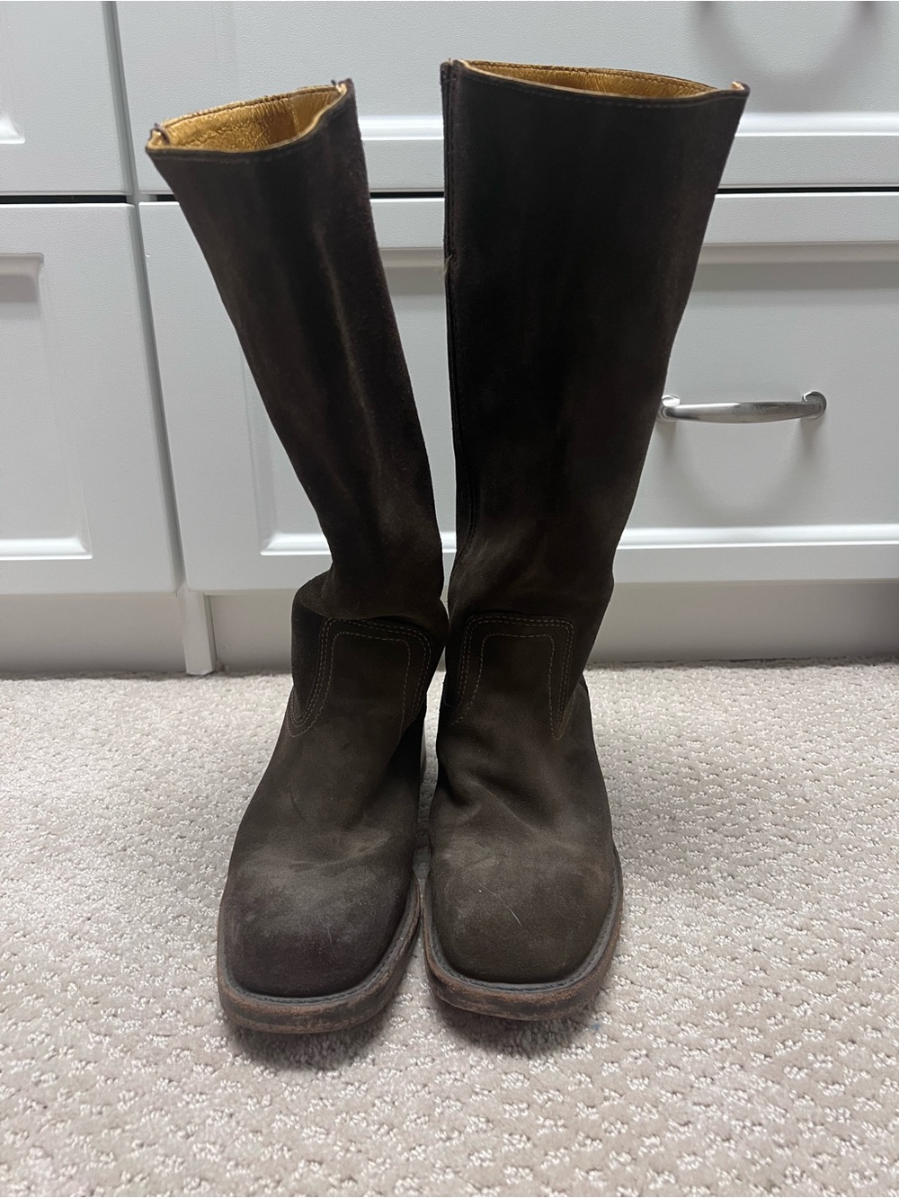 Women’s Frye suede campus boot 7.5